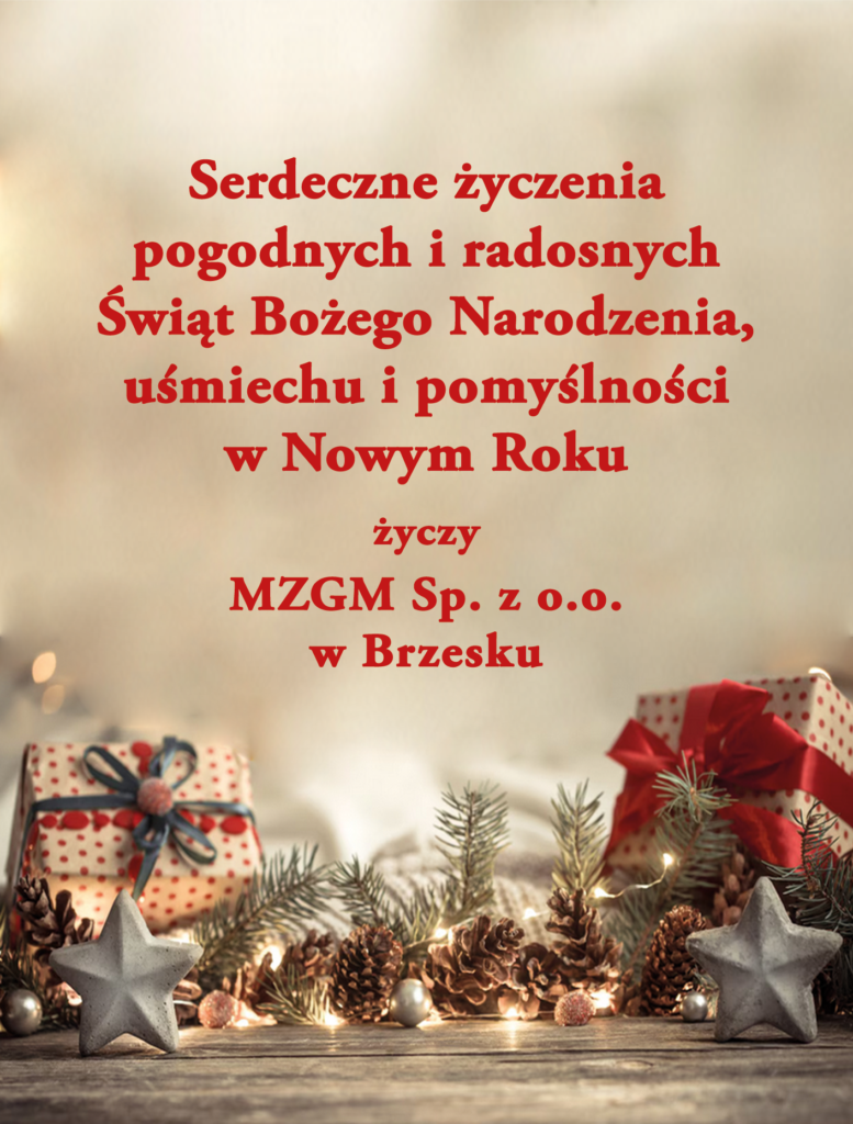 życzenia świąteczne - 20 grudnia, 2024